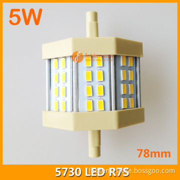 5W LED R7S lamp SMD5730 78mm